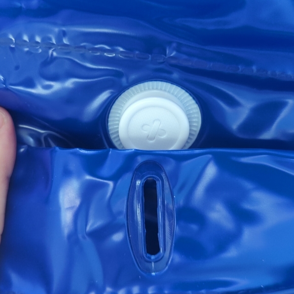 NEW Madcap England Mod Retro 60s Raincoat Rain Jacket Royal Blue - Picture 5 of 8